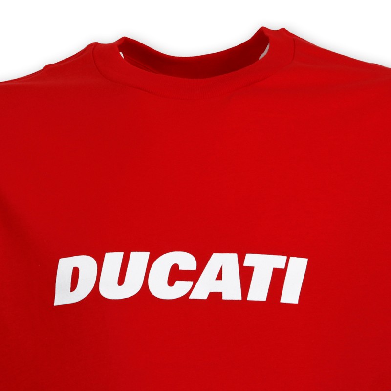 DUCATI Ducatiana 2 kurzarm T-Shirt ROT weiß NEU !!