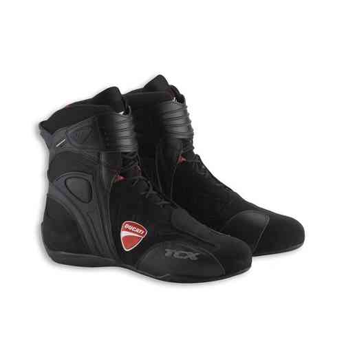 DUCATI TCX Scrambler Black Rider halbhoher Stiefel Schuhe Shoes schwarz NEU 