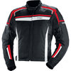 IXS  Motorrad Jacke Alloy schwarz- rot- weiß Herren Textil -20%