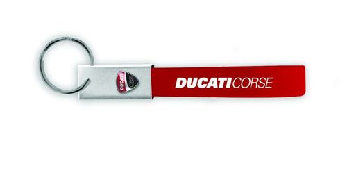 Ducati Corse Power Schlüsselanhänger PVC rot