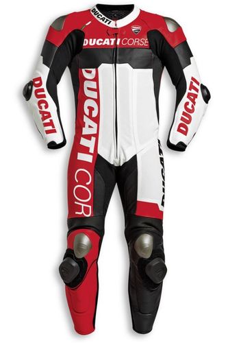 Ducati Corse C5 racing leather suit by Dainese