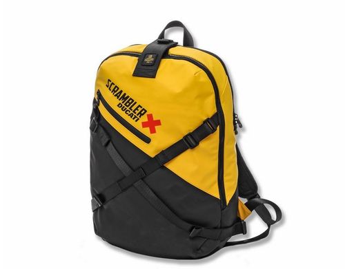 Ducati Scrambler Refrigiwear backpack yellow - black