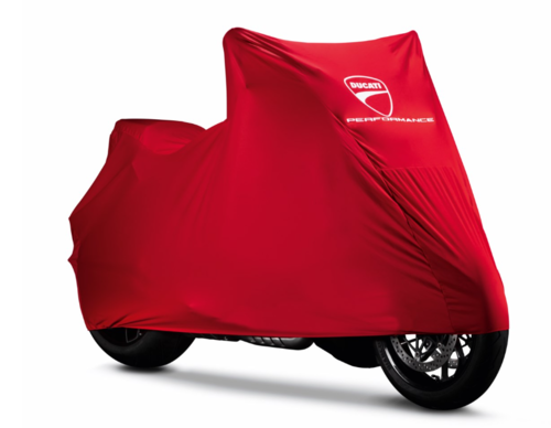 Ducati Motorrad Abdecktuch Rot Garage Universal