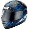 IXS Helm HX 2400 Vasuki Helmet Integral Schwarz-Blau-Grau