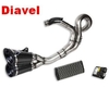 Ducati Diavel Racing exhaust Kit