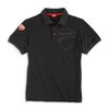 Ducati Company 14 Polo T-Shirt schwarz mit Knöpfen Herren
