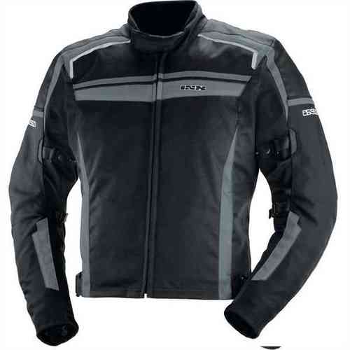 iXS Motorrad Jacke schwarz- grau  Herren Textil -20%
