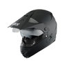 IXS HX 207 schwarz matt Cross Onroad-Helm mit Sonnenvisier