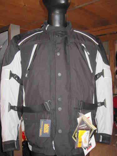 IXS X GTX Jacket Mintzaka textile Gore Tex black grey