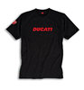 Ducati -Ducatiana 2- T-shirt schwarz kurzarm Rundhals rotes Logo