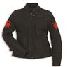 Ducati Dainese C2 Damen Leder Jacke 15 schwarz rot