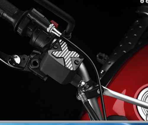 Ducati Scrambler Bremsflüßigkeits Behälter Abdeckung Aluminium