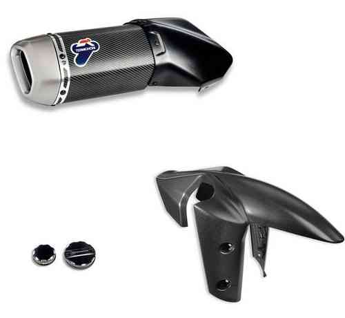 Ducati Multistrada 1200 Sport accessory package exhaust front mudgard cover