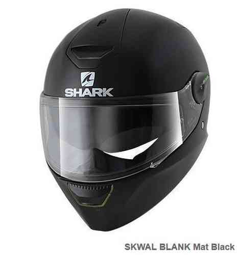 Shark Skwal motorcycle helmet black LED fullfaced