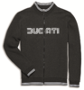 Ducati Giugiaro Kinder Sweatshirt Jacke mit Aufdruck grau