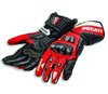 Ducati Corse C3 Handschuhe Leder Spidi rot weiß schwarz