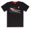Ducati Monster Time Herren T- Shirt in schwarz
