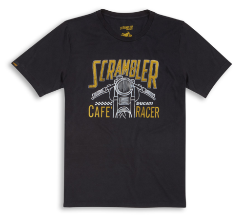 Ducati Scrambler cafe racer - The Racer- men t- shirt