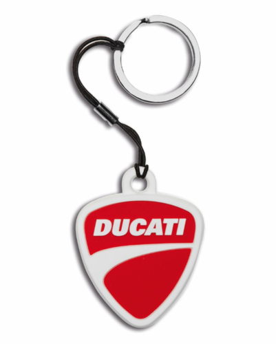 Ducati Shield Gummi Schlüsselanhänger