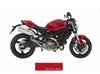 Ducati Monster 696 796 1100 Verkleidung amaranth glänzend Lacksatz Kit