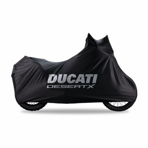 Ducati DesertX Motorradabdecktuch für Innenbereiche